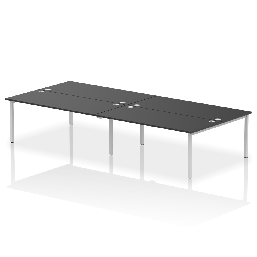 Rayleigh B2B 4 Person Bench Desk